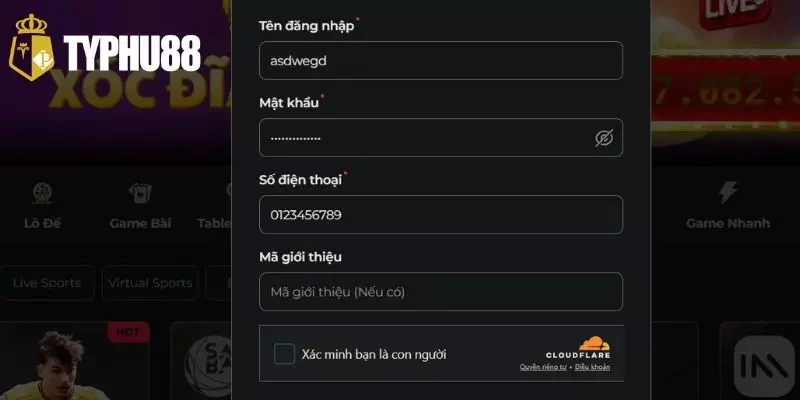 Đăng ký Typhu88 Đăng ký Typhu88