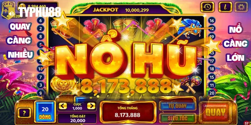 Mẹo chơi jackpot nổ hũ